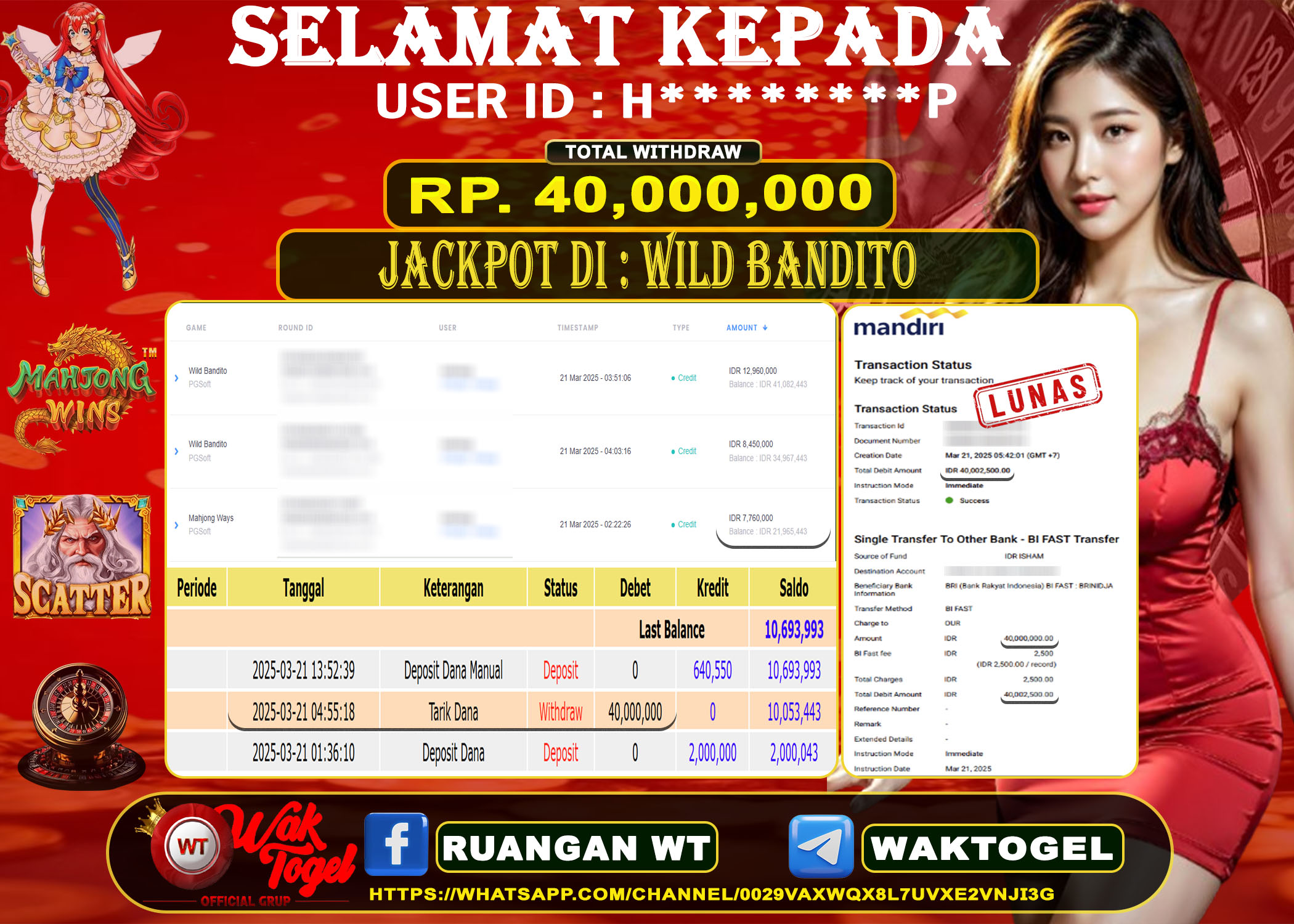 BUKTI PEMBAYARAN SLOT WAKTOGEL