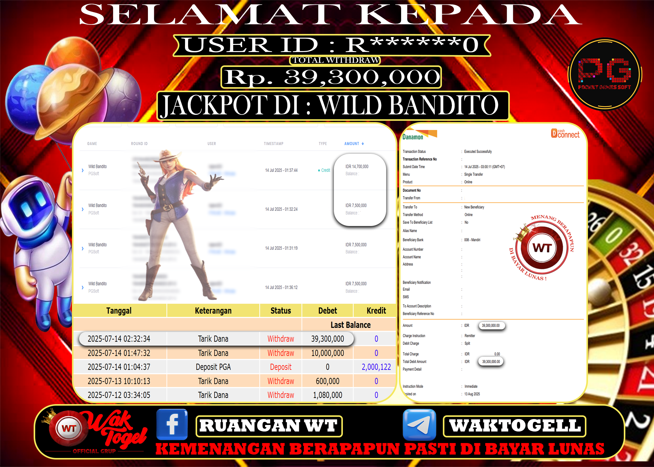 BUKTI PEMBAYARAN SLOT WAKTOGEL