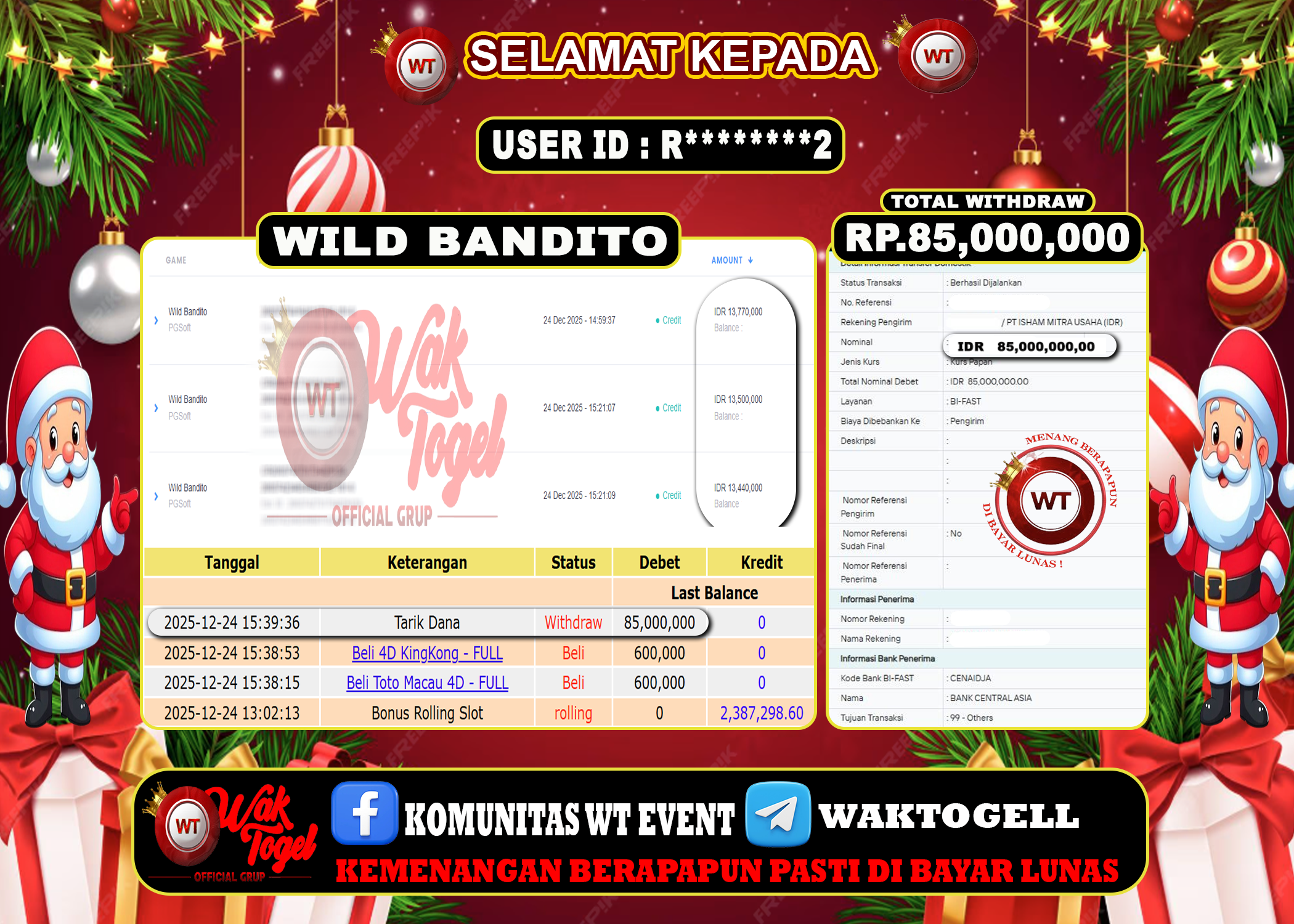 BUKTI PEMBAYARAN SLOT WAKTOGEL